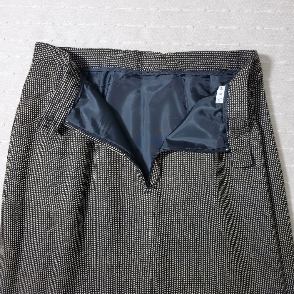 Christian‎ Dior Women’s Herringbone Suit Set. Size 8 - Picture 15 of 16